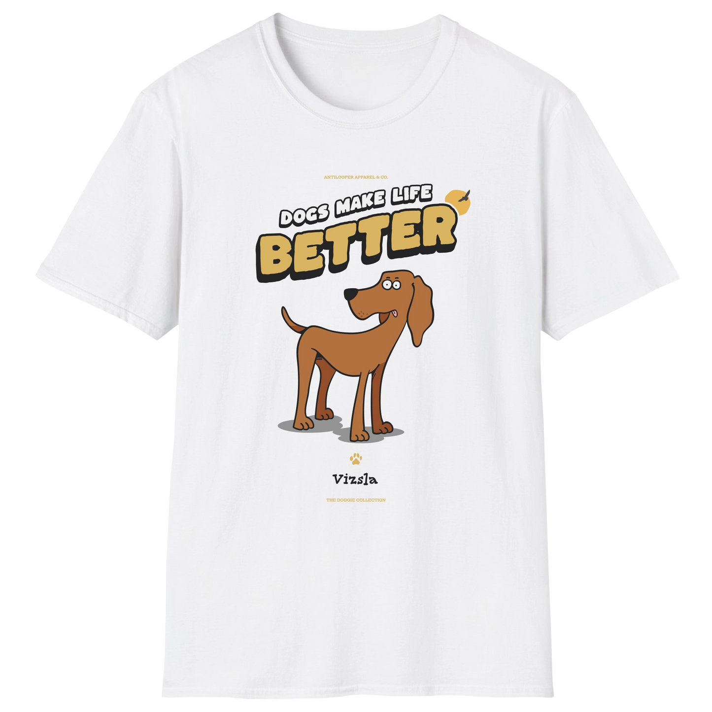 flatlay-doggie-vizsla-t_shirt-white
