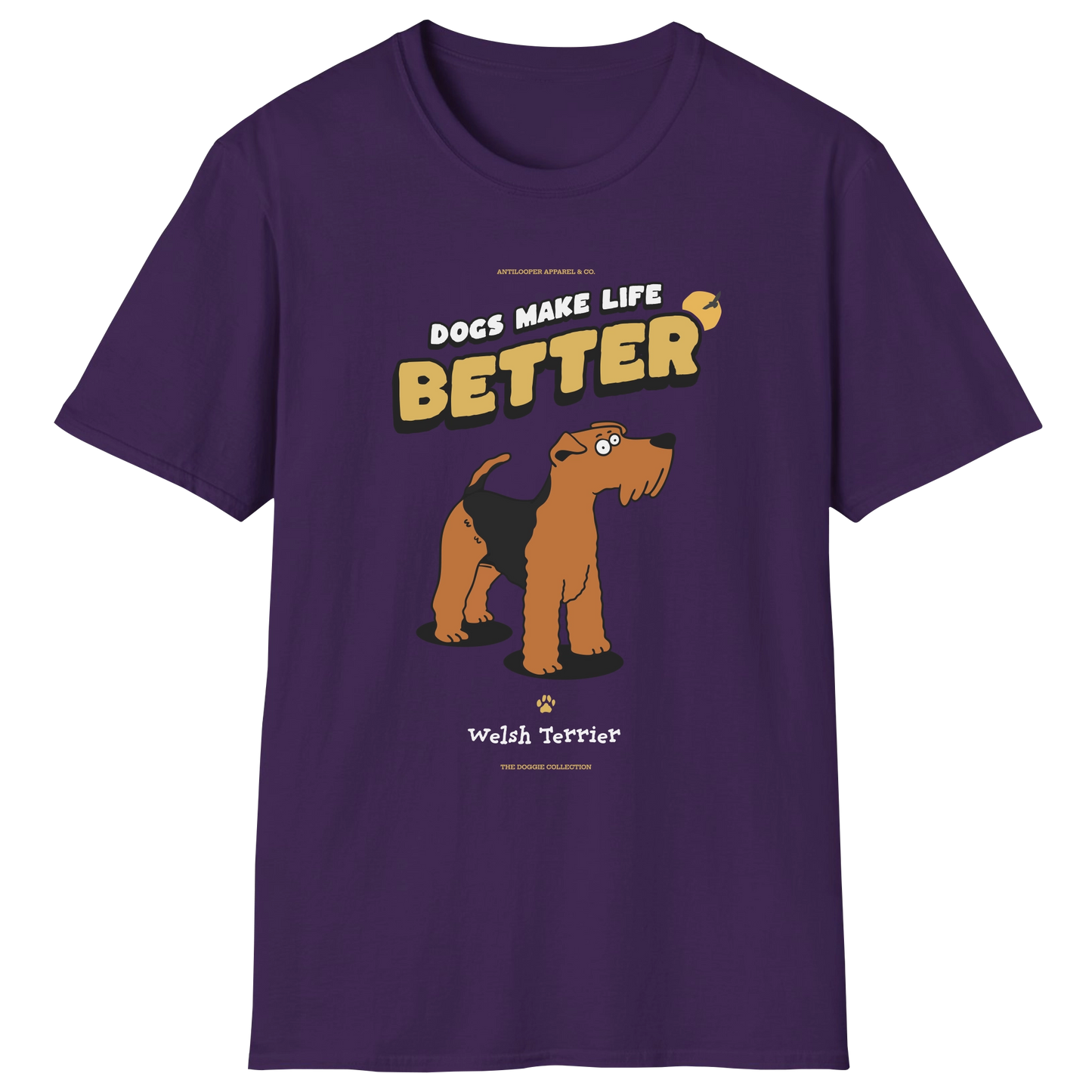 flatlay-doggie-welsh_terrier-t_shirt-purple