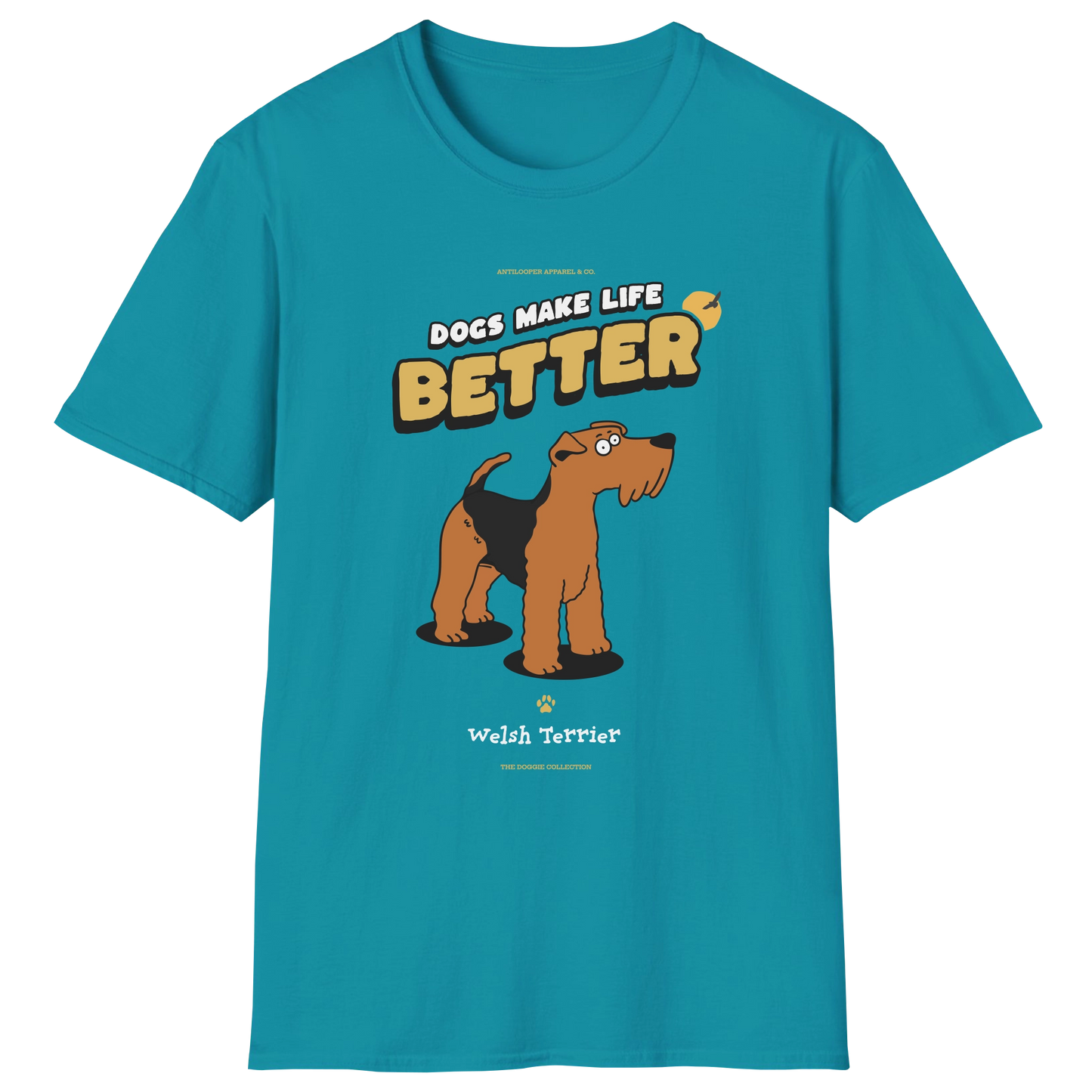 flatlay-doggie-welsh_terrier-t_shirt-tropical_blue