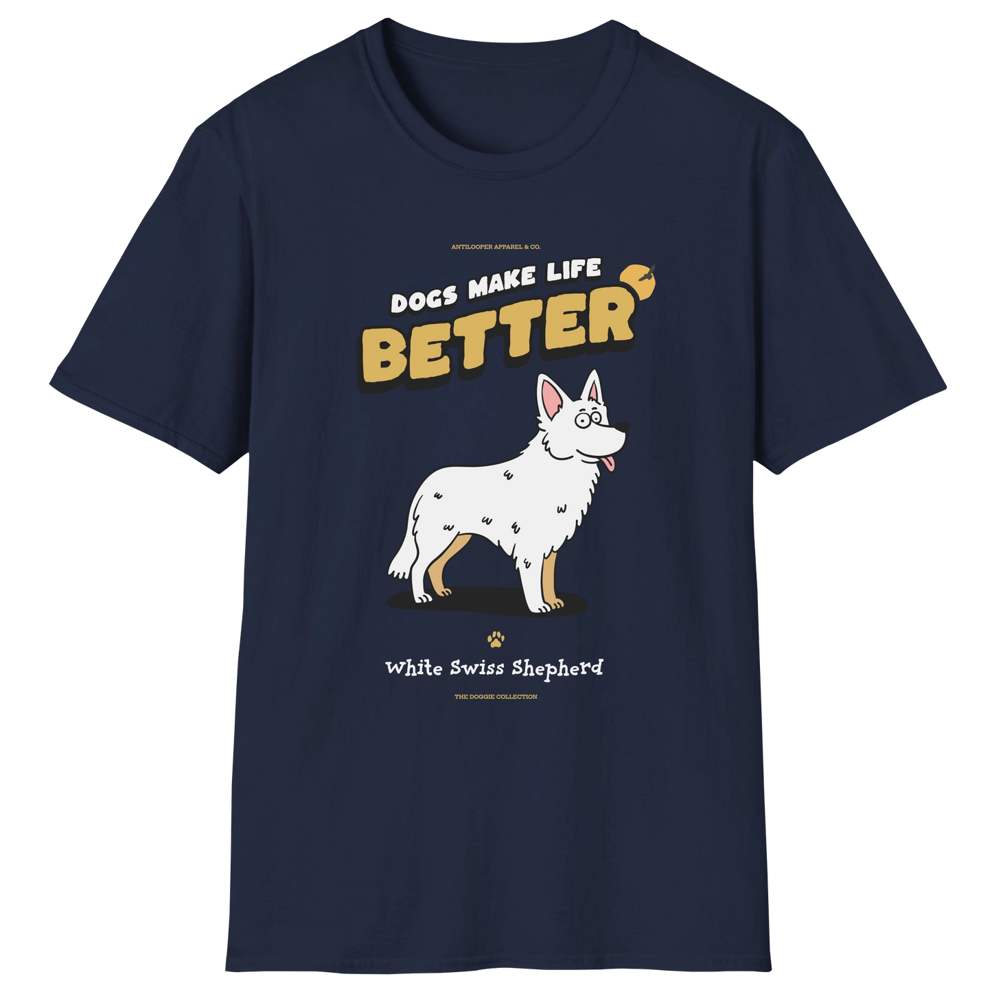 flatlay-doggie-white_swiss_shepherd-t_shirt-navy