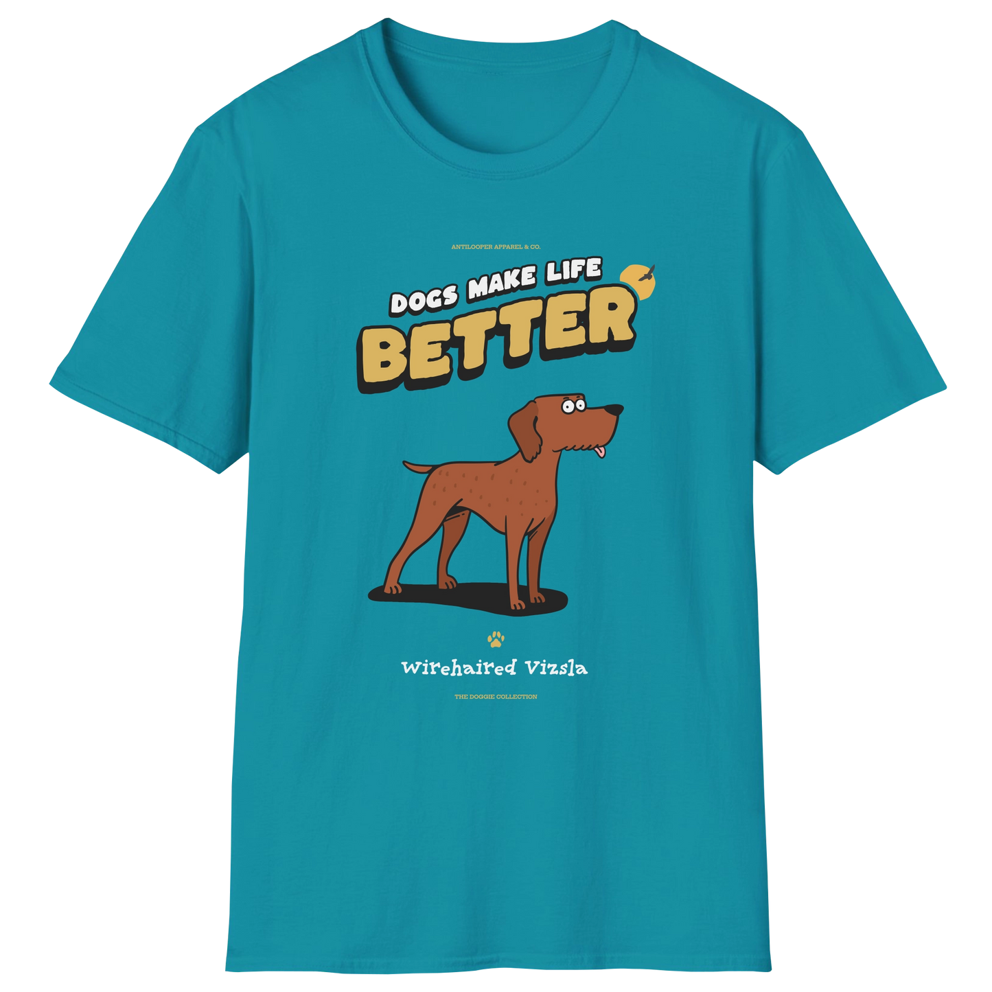 flatlay-doggie-wirehaired_vizsla-t_shirt-tropical_blue