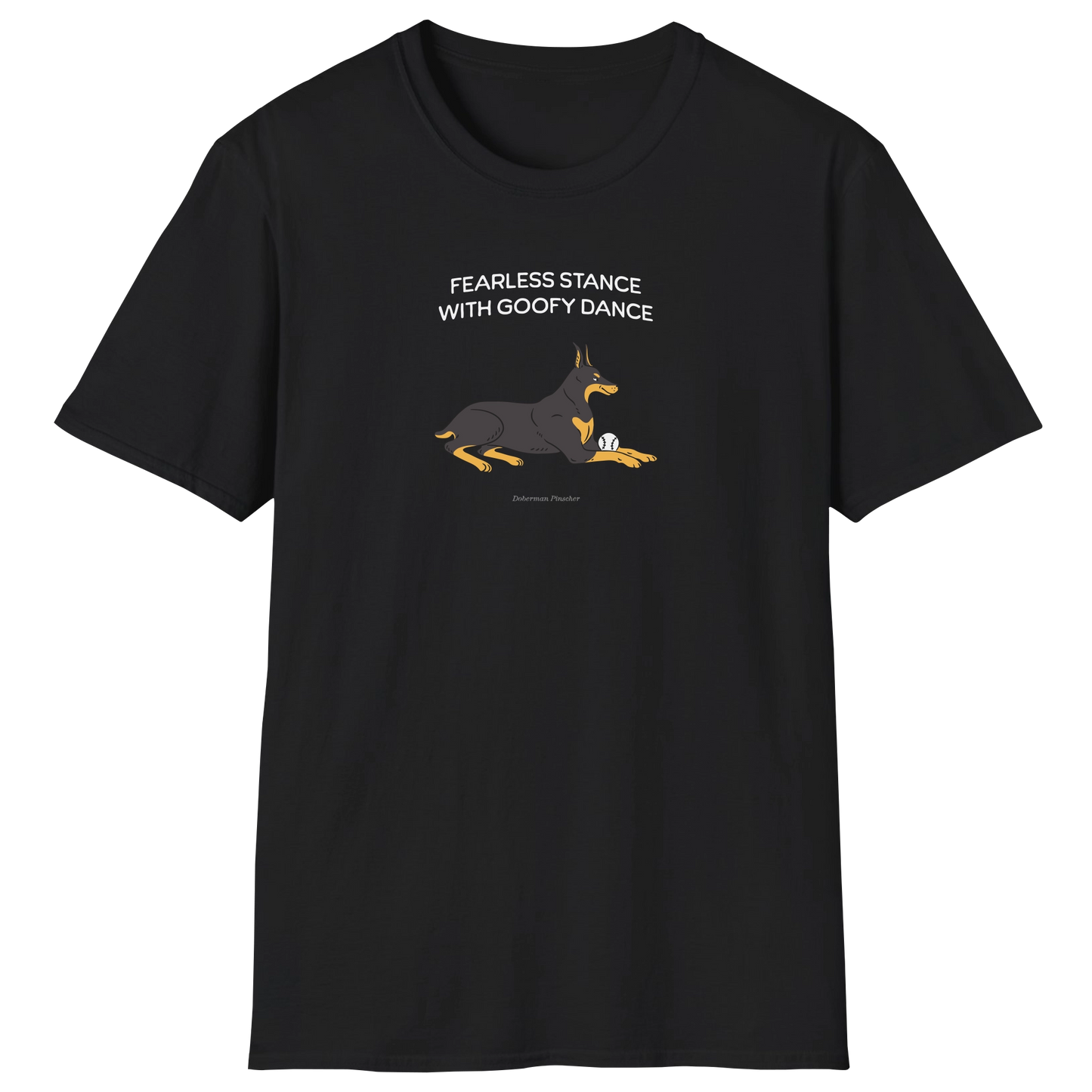 flatlay-fido-doberman_pinscher-t_shirt-black