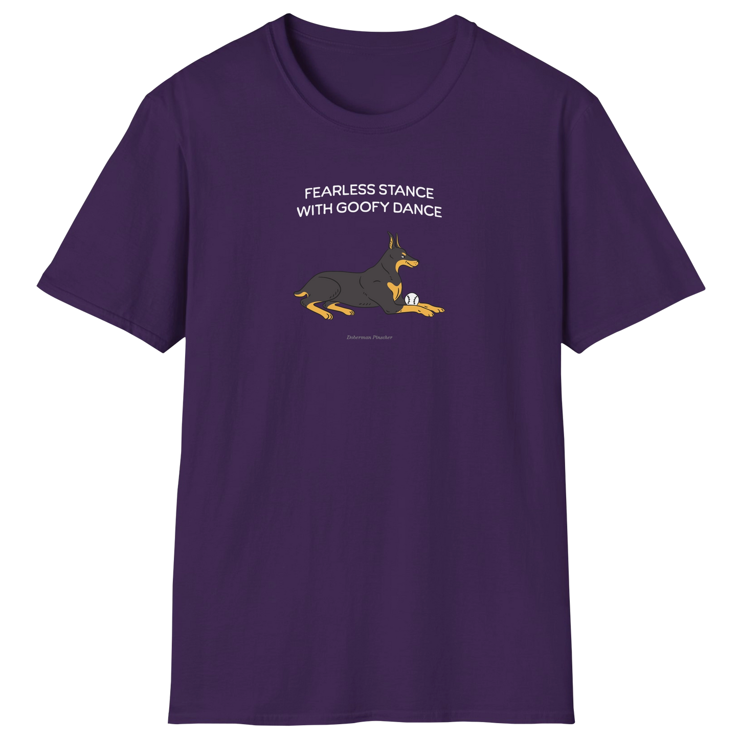 flatlay-fido-doberman_pinscher-t_shirt-purple