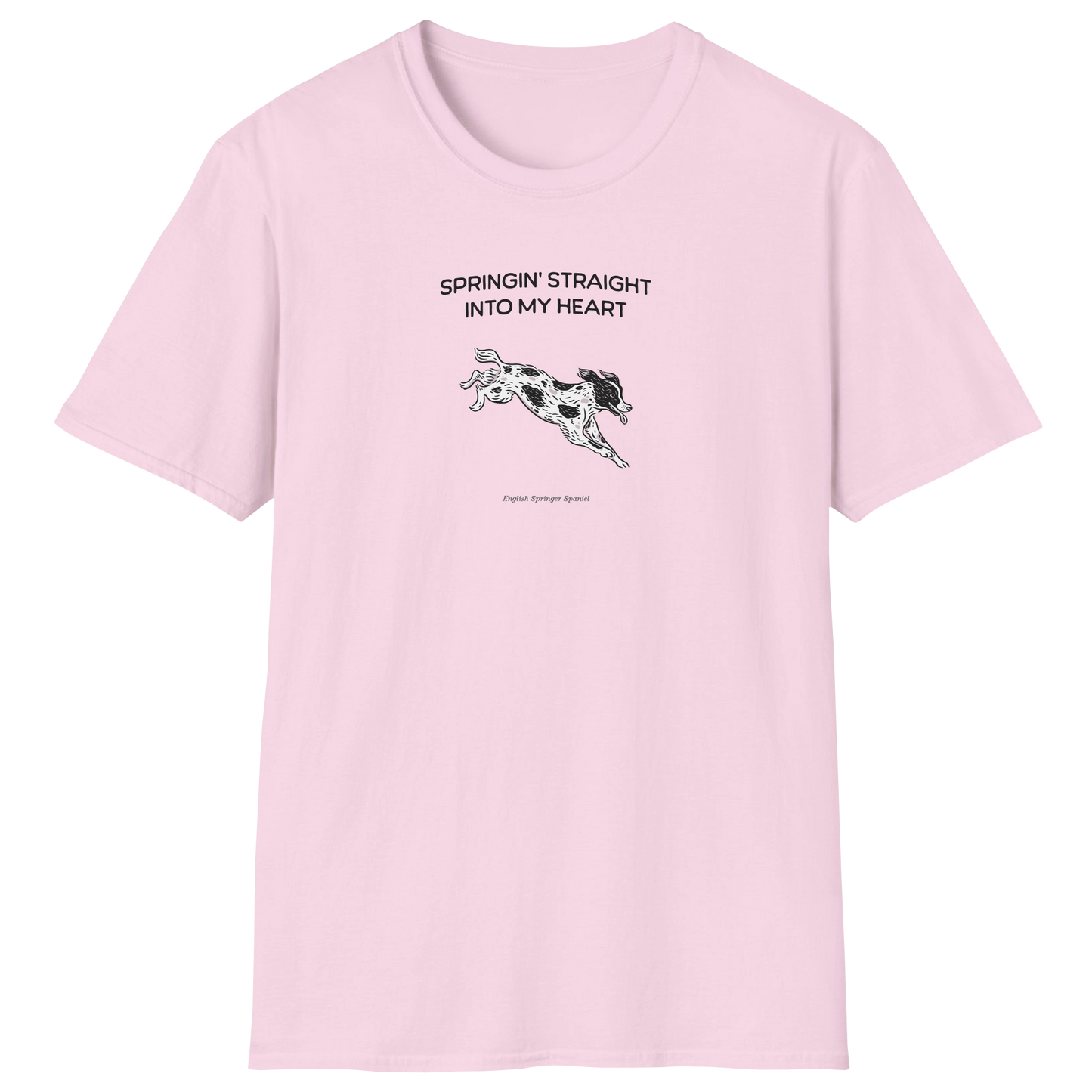 flatlay-fido-english_springer_spaniel-t_shirt-light_pink