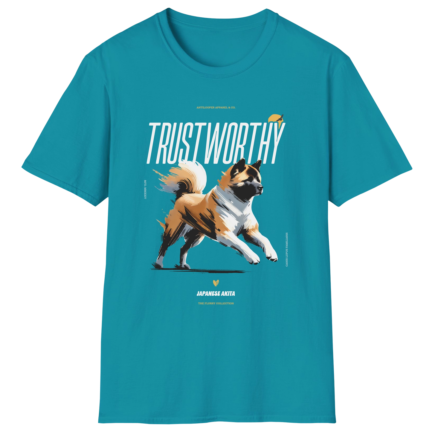 flatlay-flurry-akita+japanese-t_shirt-tropical_blue