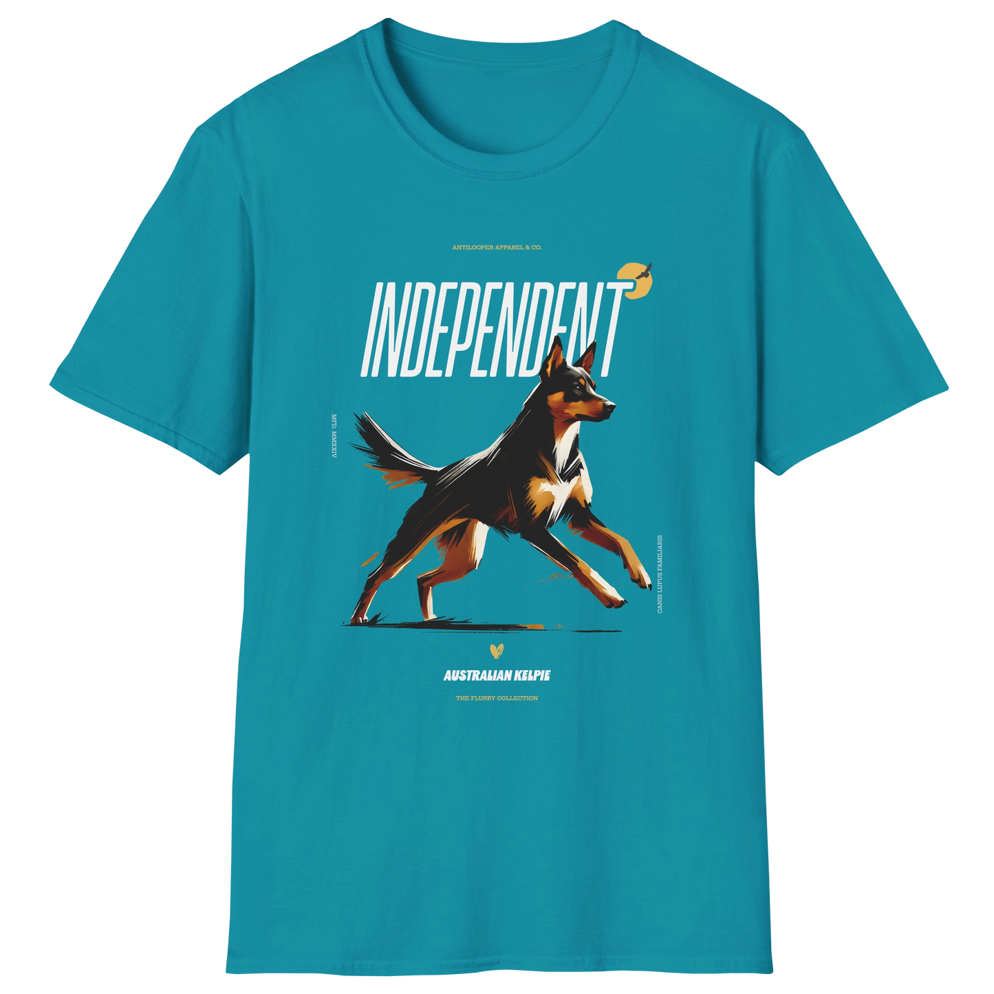 flatlay-flurry-australian_kelpie-t_shirt-tropical_blue