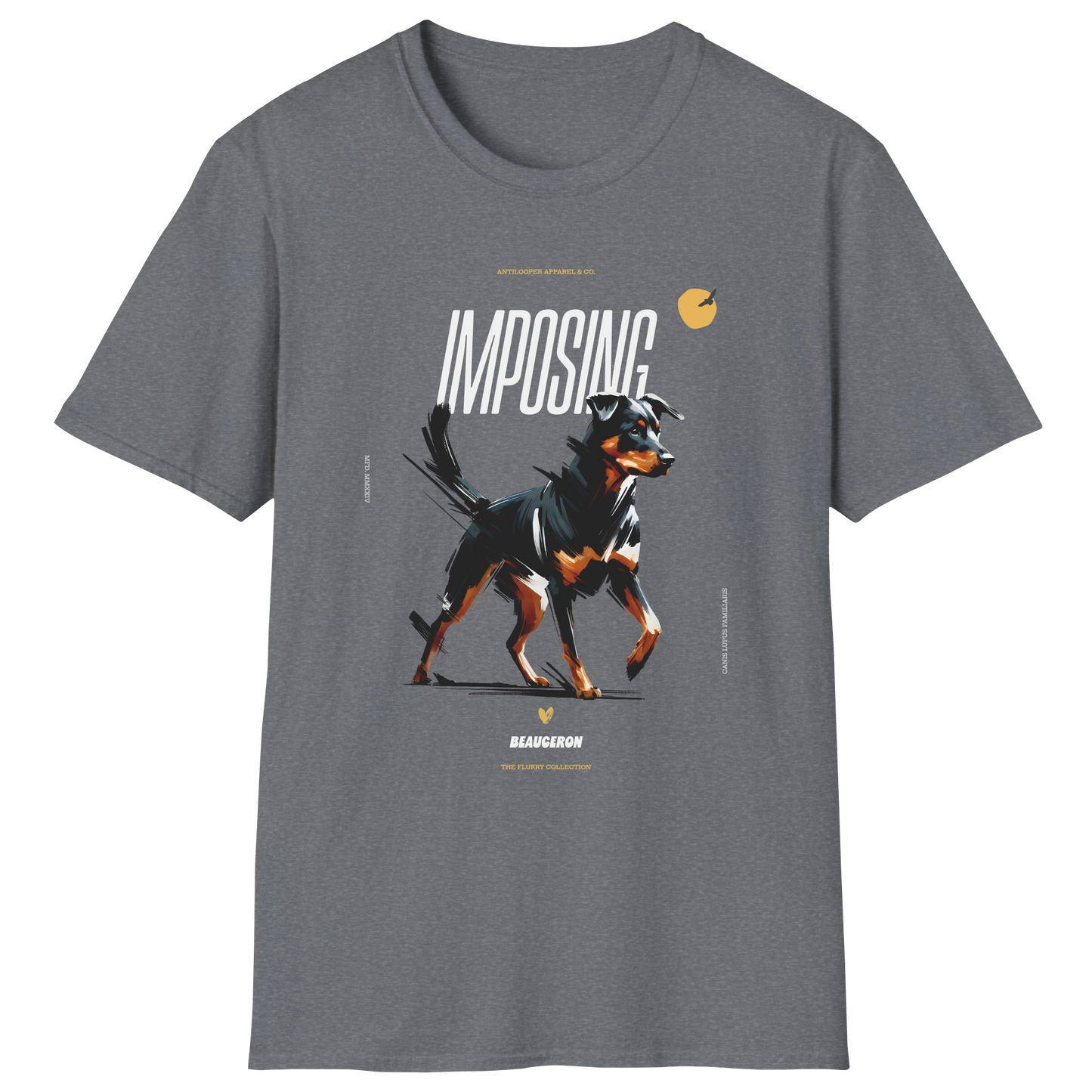 flatlay-flurry-beauceron-t_shirt-graphite_heather
