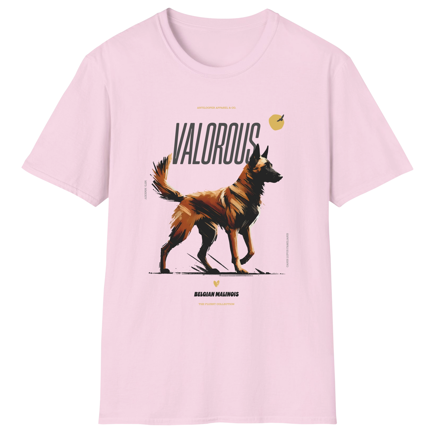 flatlay-flurry-belgian_malinois-t_shirt-light_pink