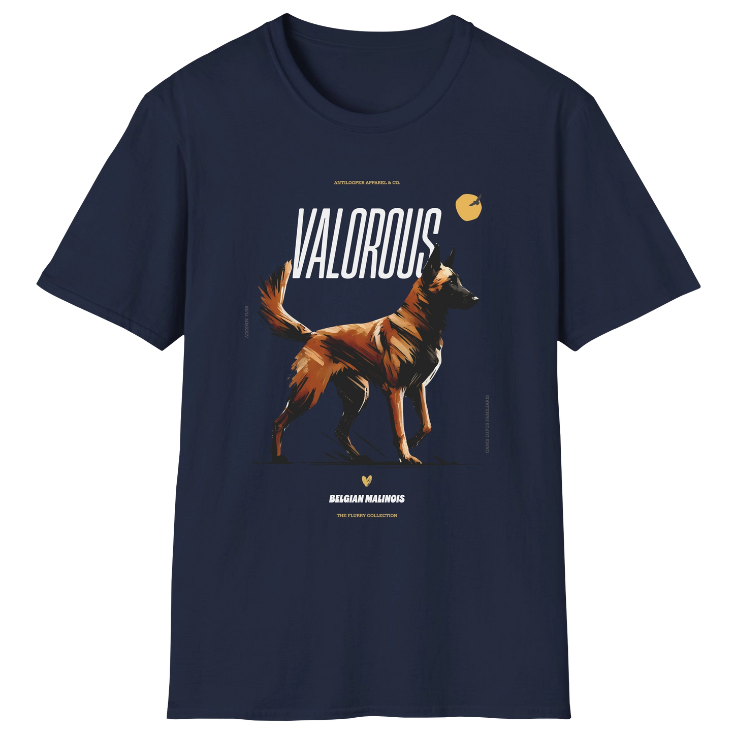 flatlay-flurry-belgian_malinois-t_shirt-navy
