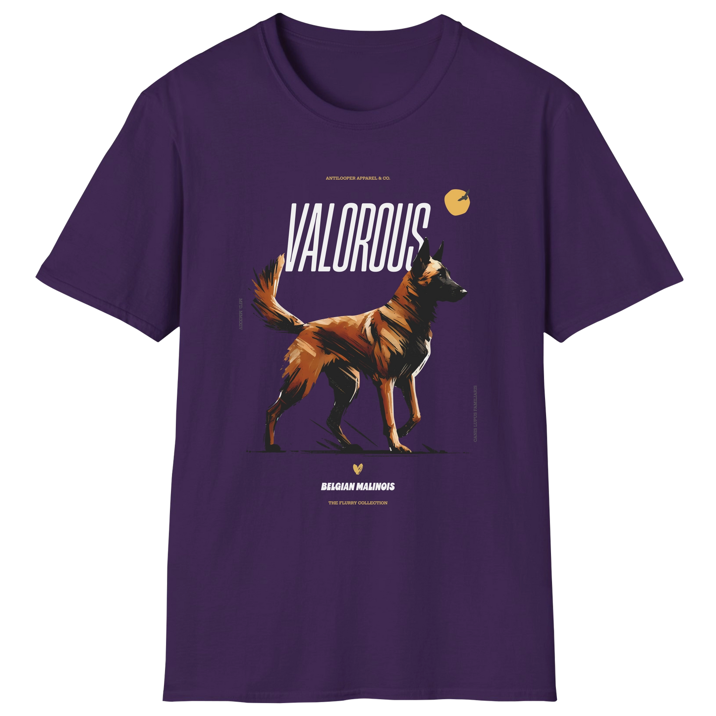 flatlay-flurry-belgian_malinois-t_shirt-purple