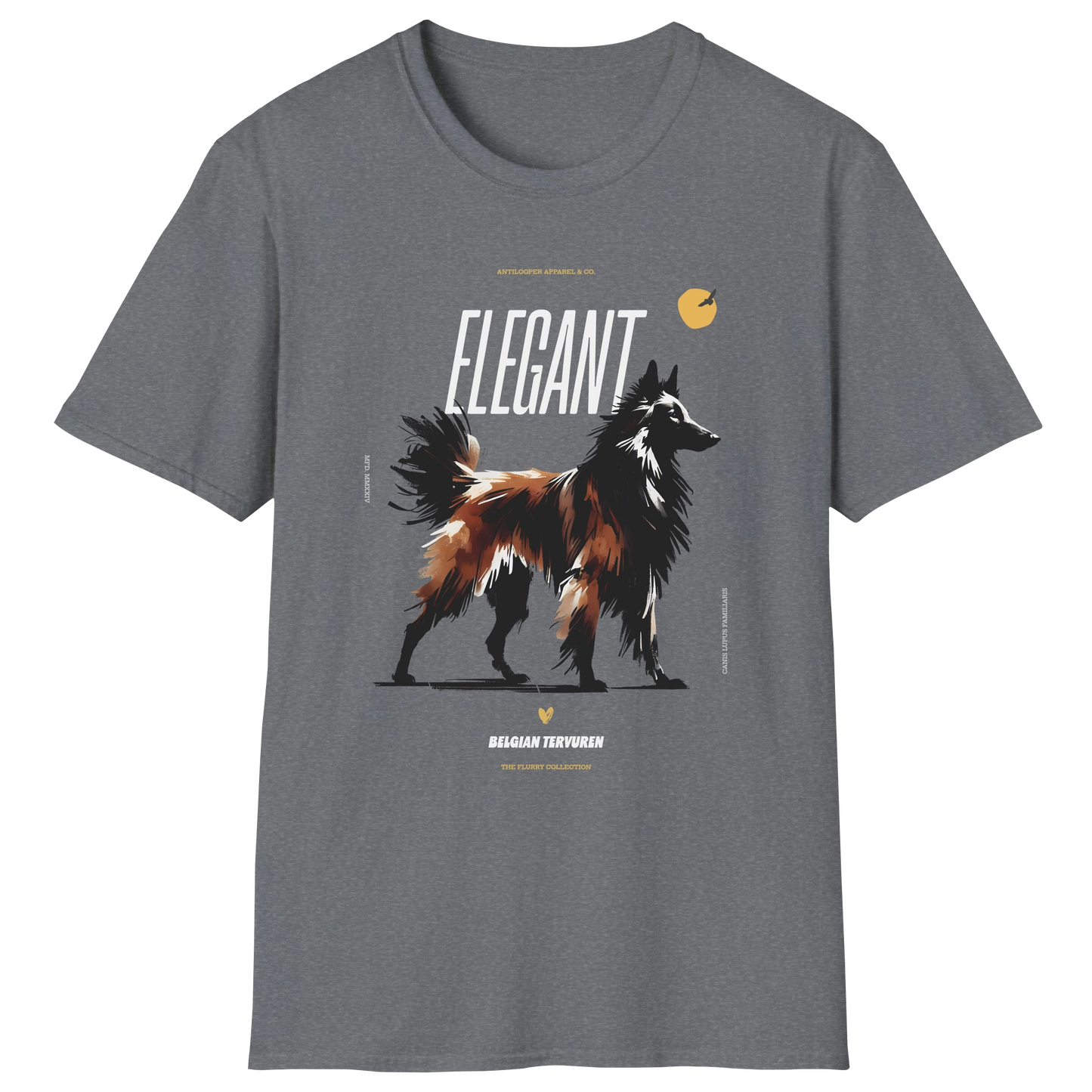flatlay-flurry-belgian_tervuren-t_shirt-graphite_heather