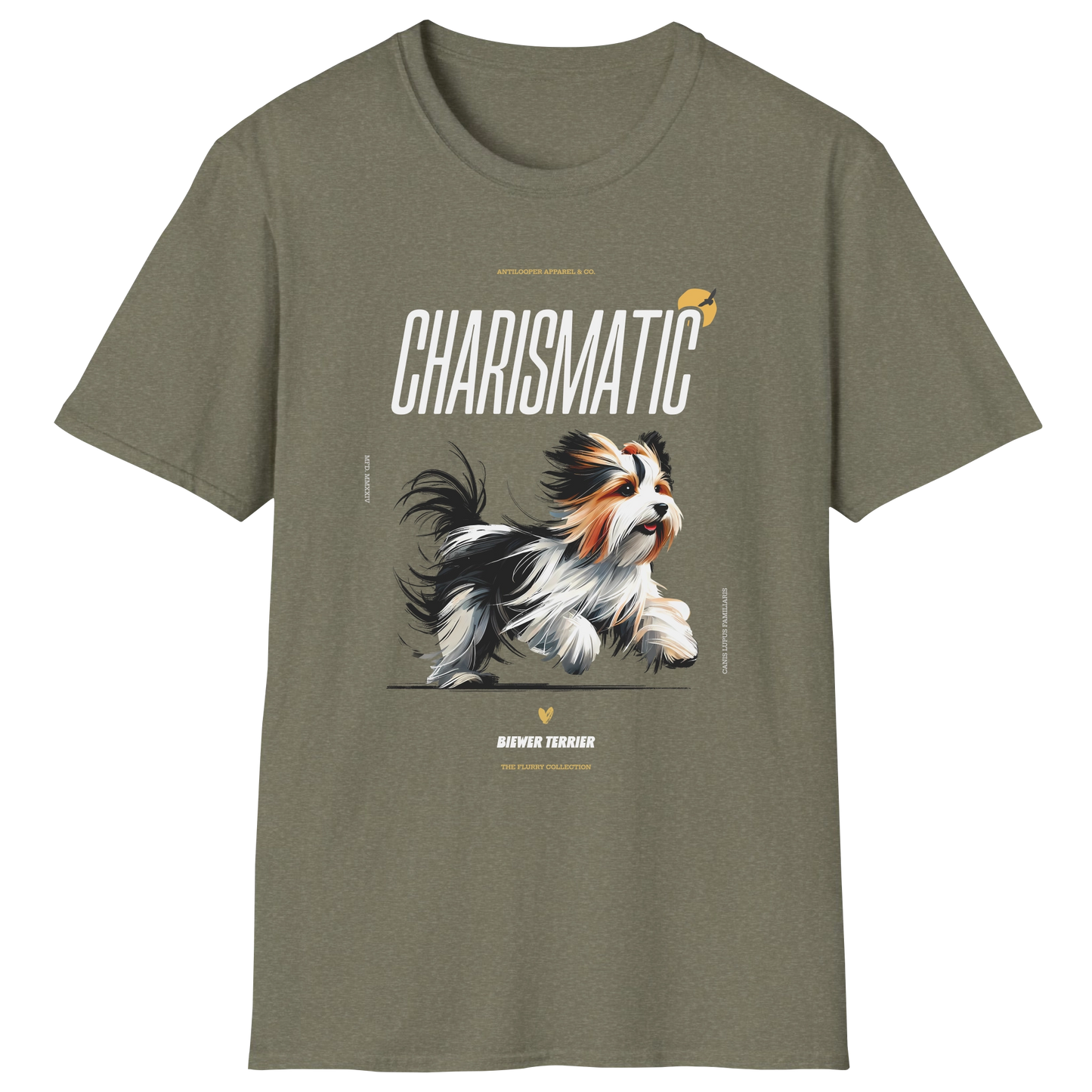 flatlay-flurry-biewer_terrier-t_shirt-heather_military_green