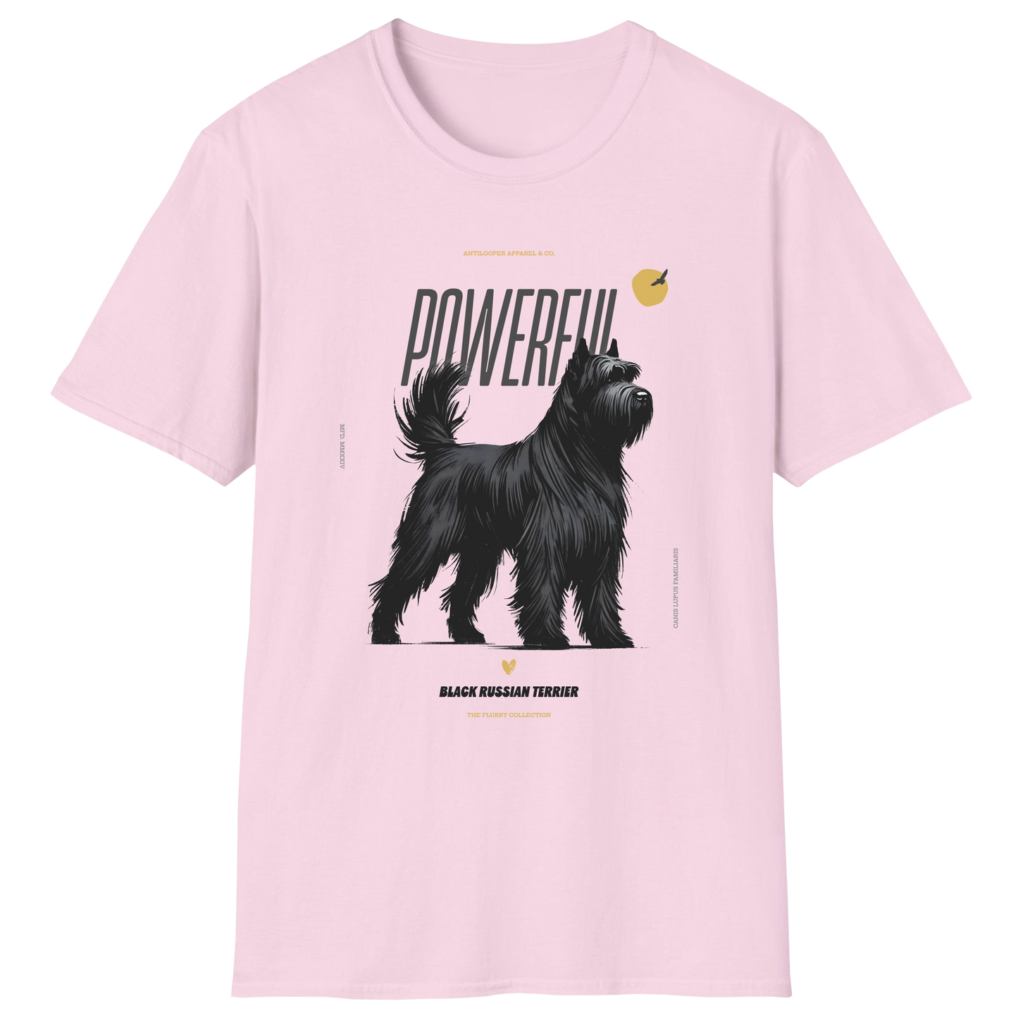 flatlay-flurry-black_russian_terrier-t_shirt-light_pink