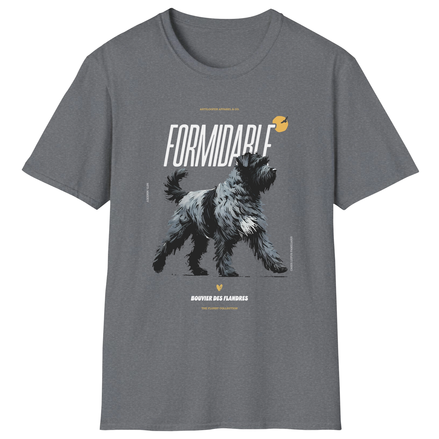 flatlay-flurry-bouvier_des_flandres-t_shirt-graphite_heather