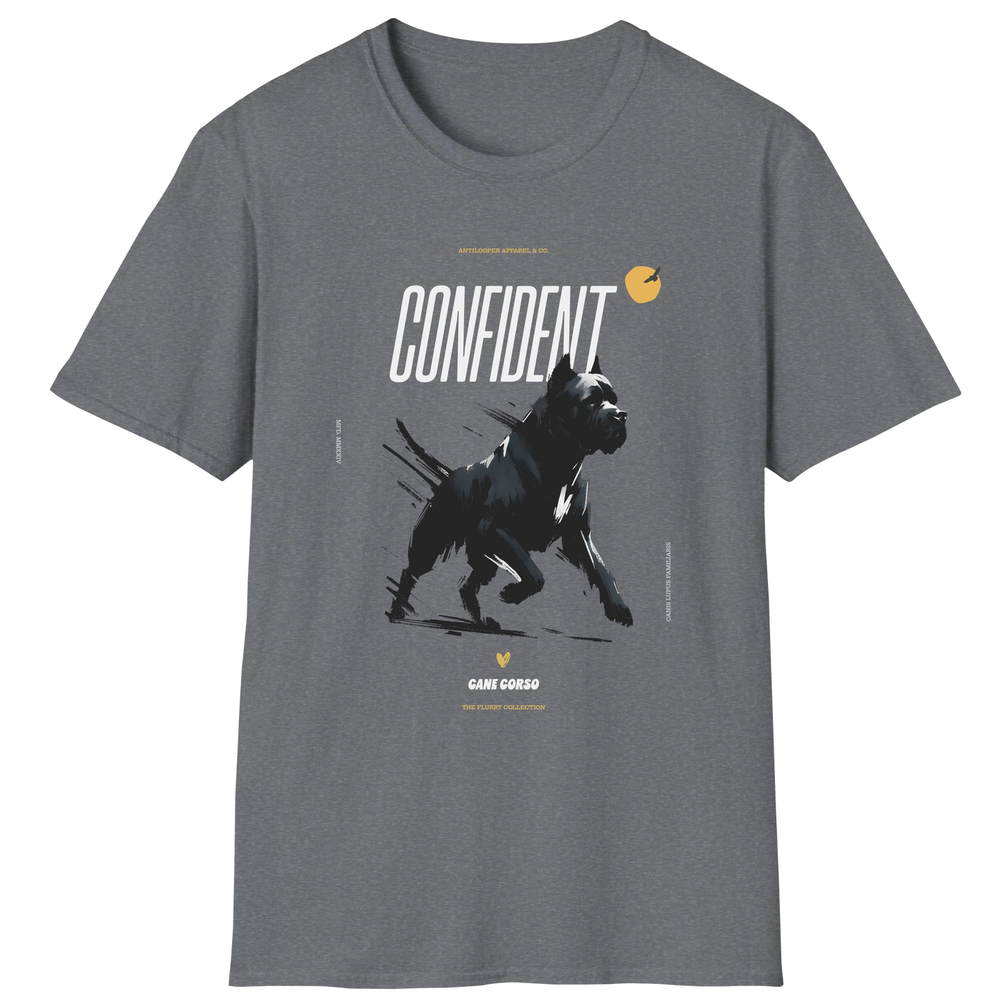 flatlay-flurry-cane_corso-t_shirt-graphite_heather