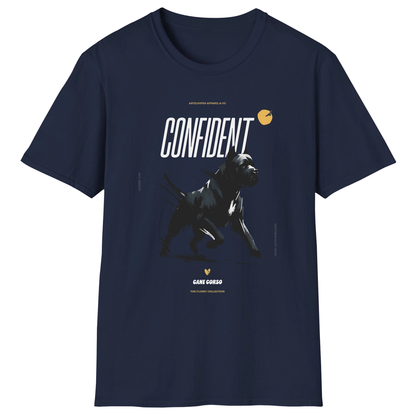 flatlay-flurry-cane_corso-t_shirt-navy