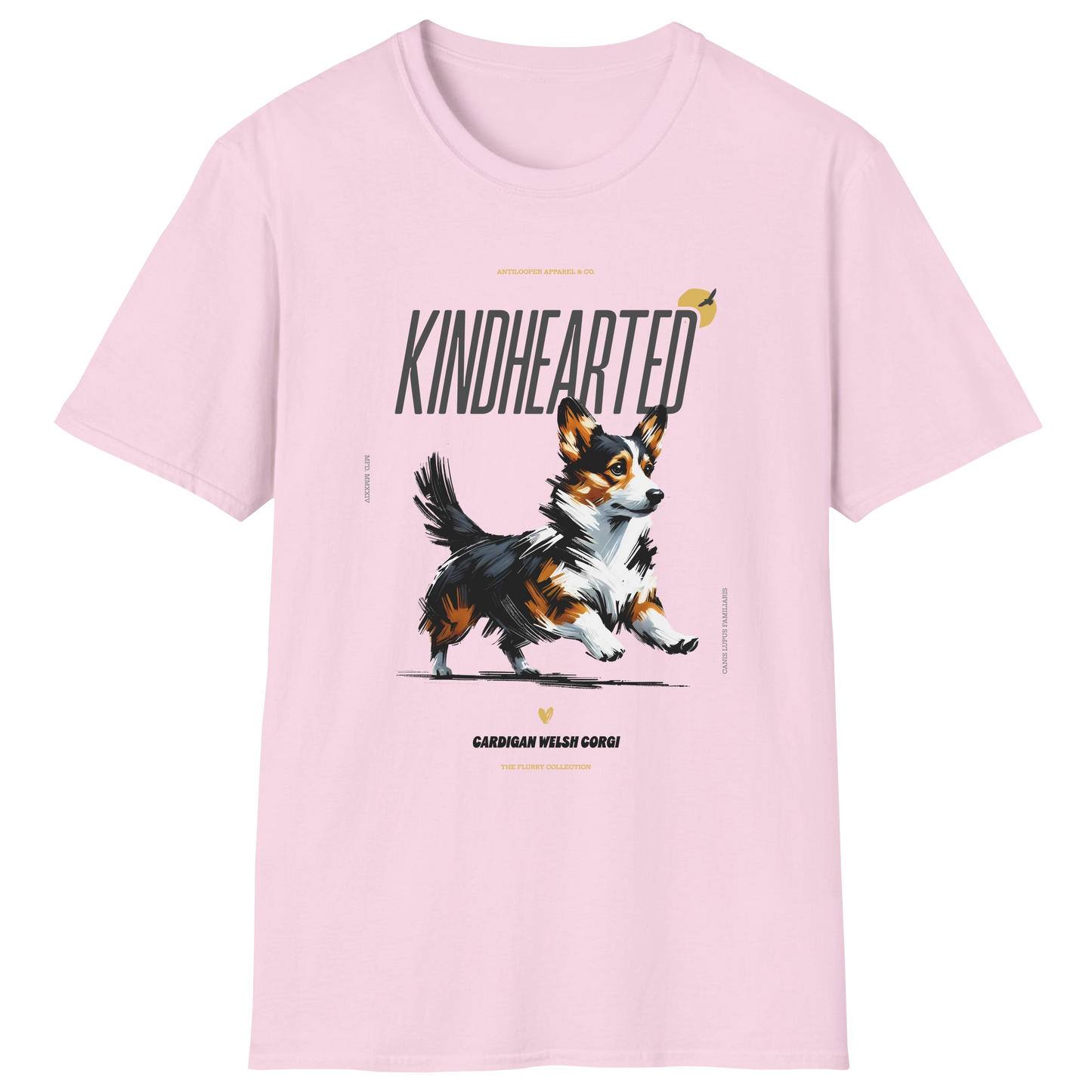 flatlay-flurry-cardigan_welsh_corgi-t_shirt-light_pink