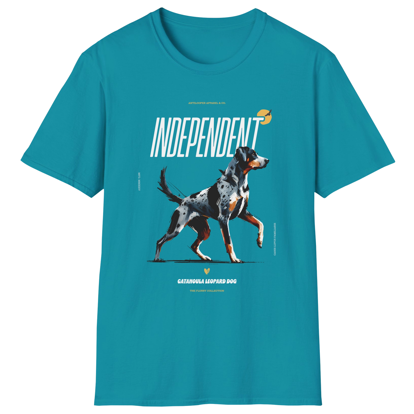 flatlay-flurry-catahoula_leopard_dog-t_shirt-tropical_blue