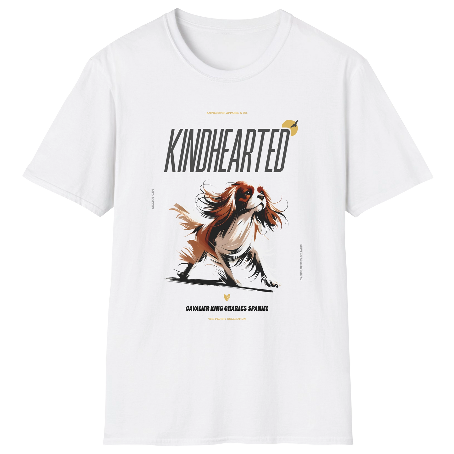 flatlay-flurry-cavalier_king_charles_spaniel-t_shirt-white