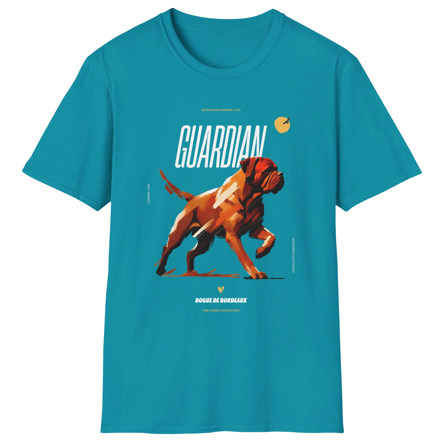 flatlay-flurry-dogue_de_bordeaux-t_shirt-tropical_blue
