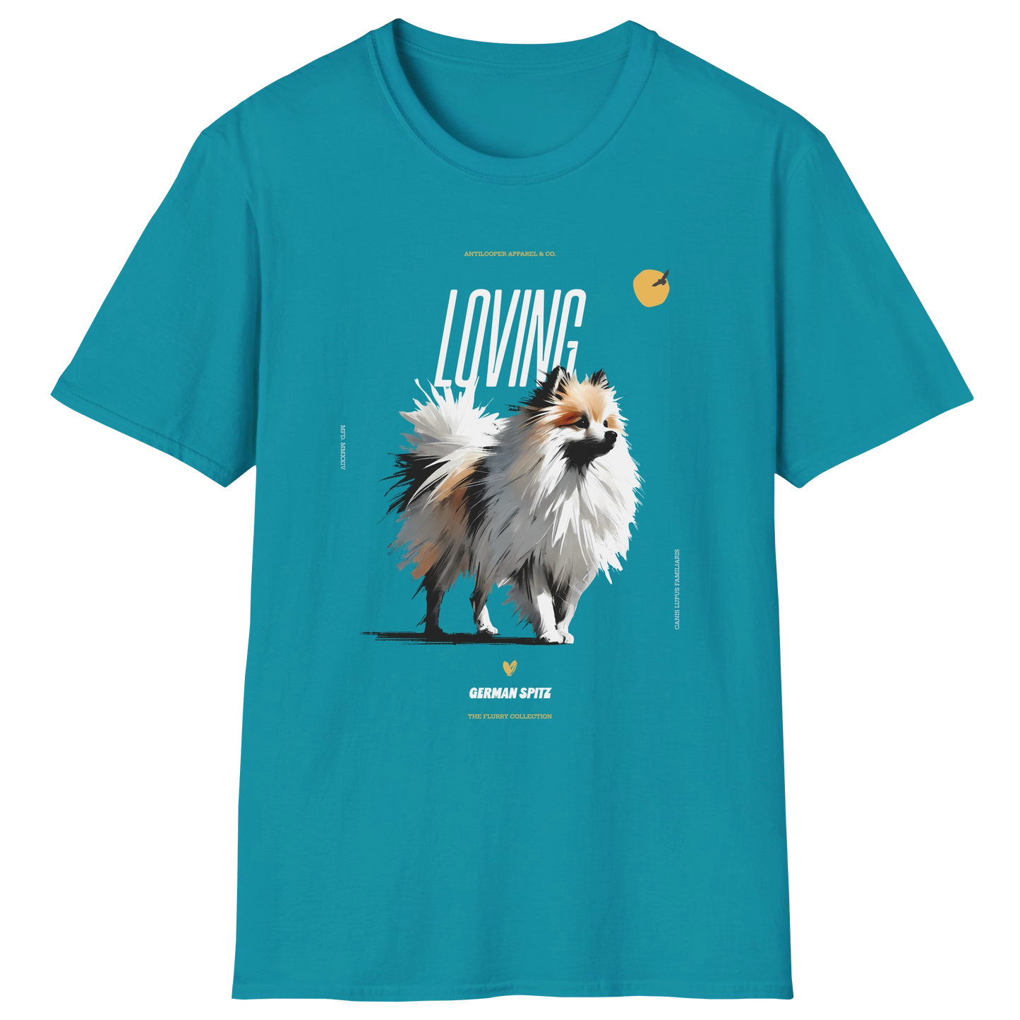 flatlay-flurry-german_spitz-t_shirt-tropical_blue