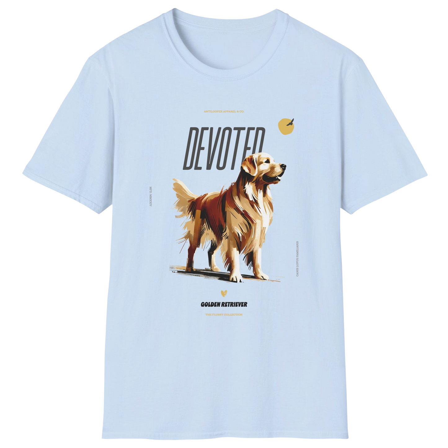 flatlay-flurry-golden_retriever-t_shirt-light_blue