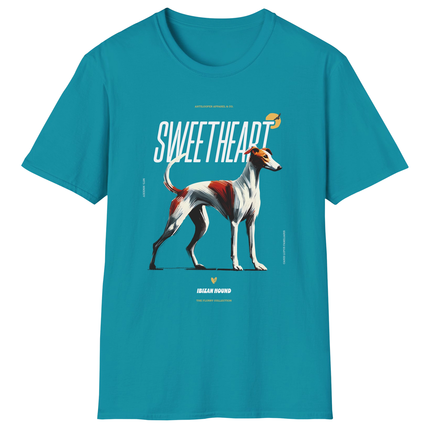flatlay-flurry-ibizan_hound-t_shirt-tropical_blue
