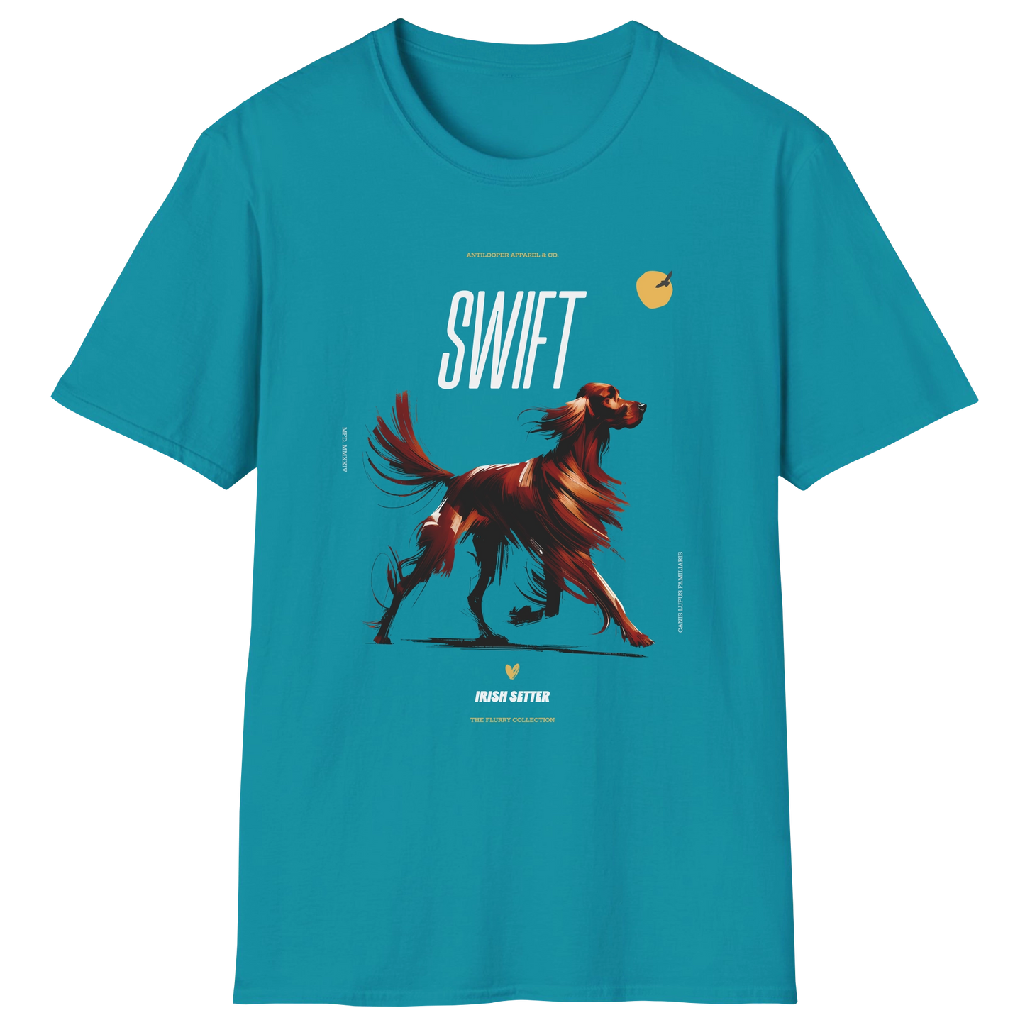flatlay-flurry-irish_setter-t_shirt-tropical_blue