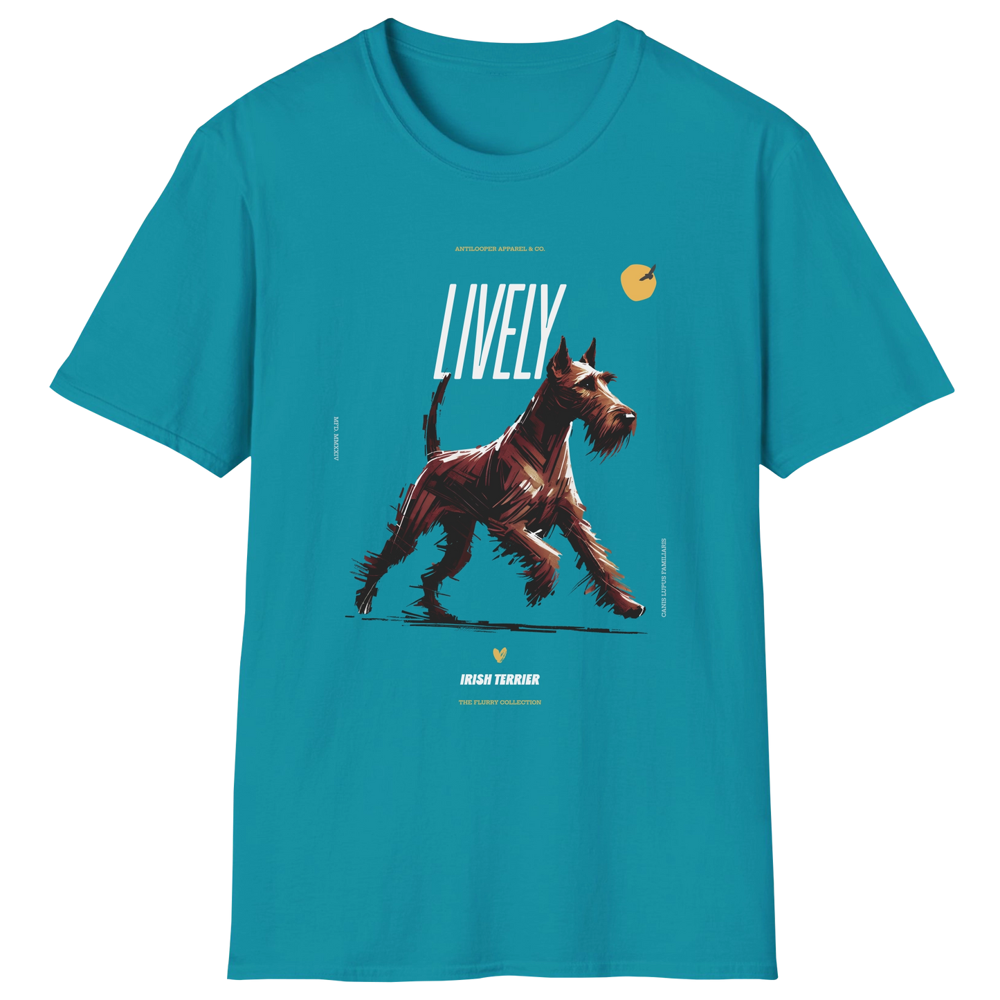 flatlay-flurry-irish_terrier-t_shirt-tropical_blue