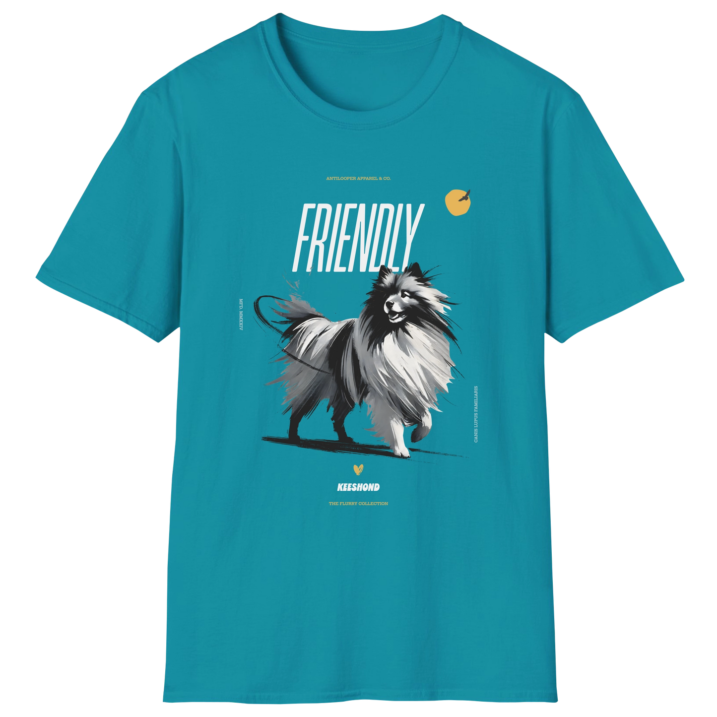 flatlay-flurry-keeshond-t_shirt-tropical_blue