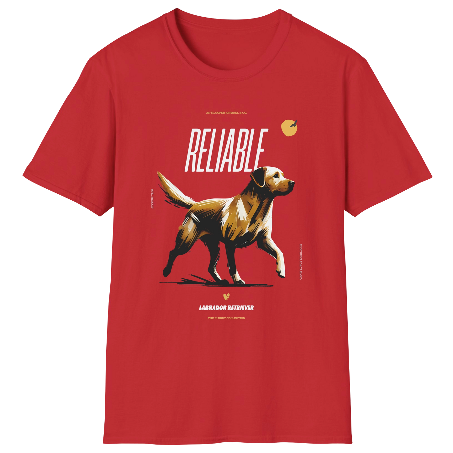 flatlay-flurry-labrador_retriever-t_shirt-red