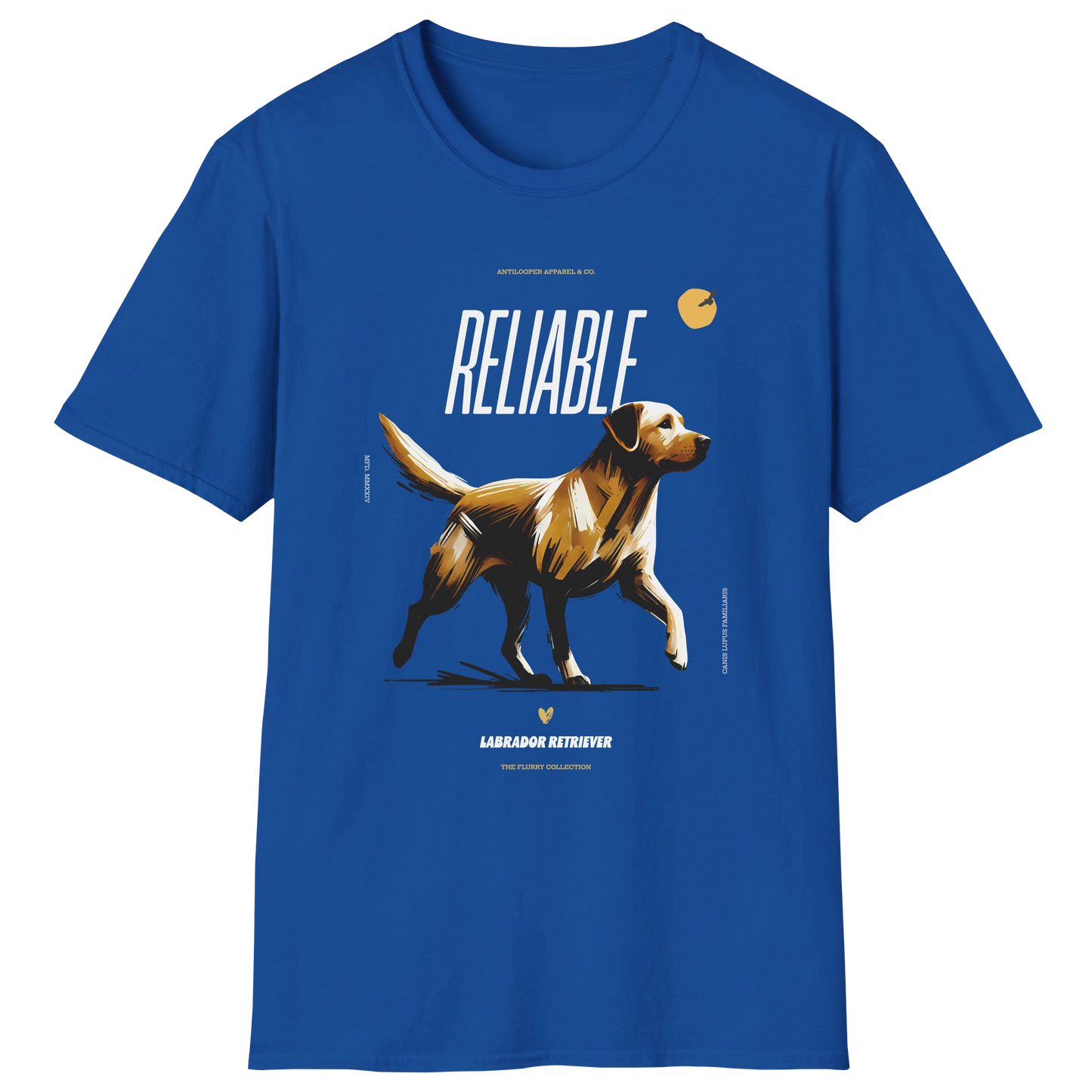 flatlay-flurry-labrador_retriever-t_shirt-royal