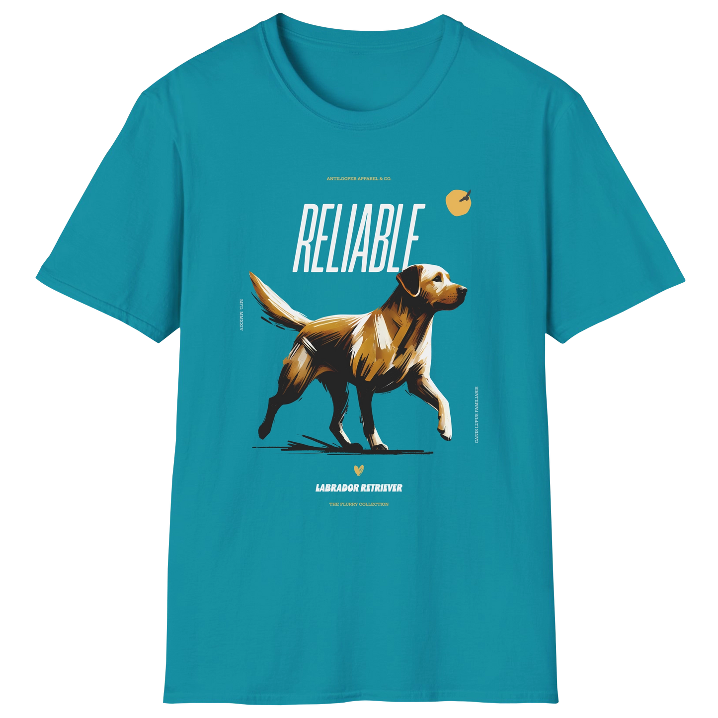 flatlay-flurry-labrador_retriever-t_shirt-tropical_blue