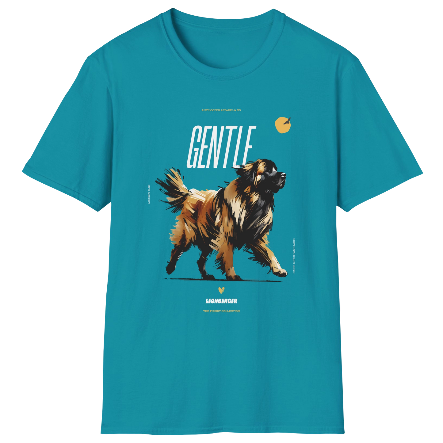 flatlay-flurry-leonberger-t_shirt-tropical_blue