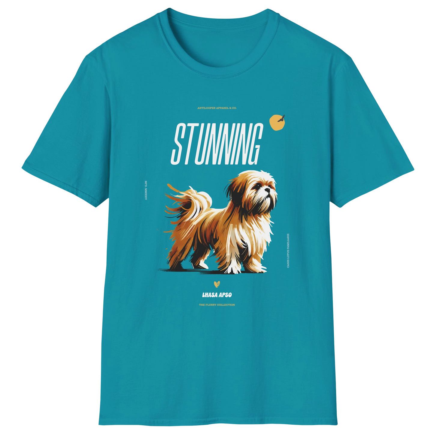 flatlay-flurry-lhasa_apso-t_shirt-tropical_blue