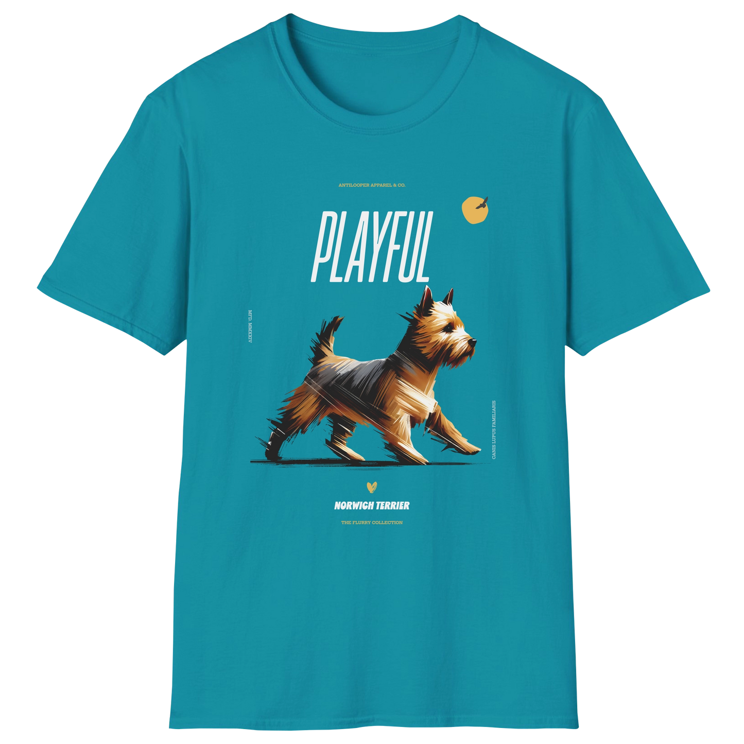 flatlay-flurry-norwich_terrier-t_shirt-tropical_blue