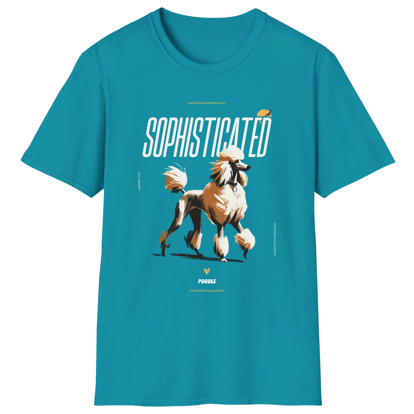 flatlay-flurry-poodle+standard-standing-t_shirt-tropical_blue