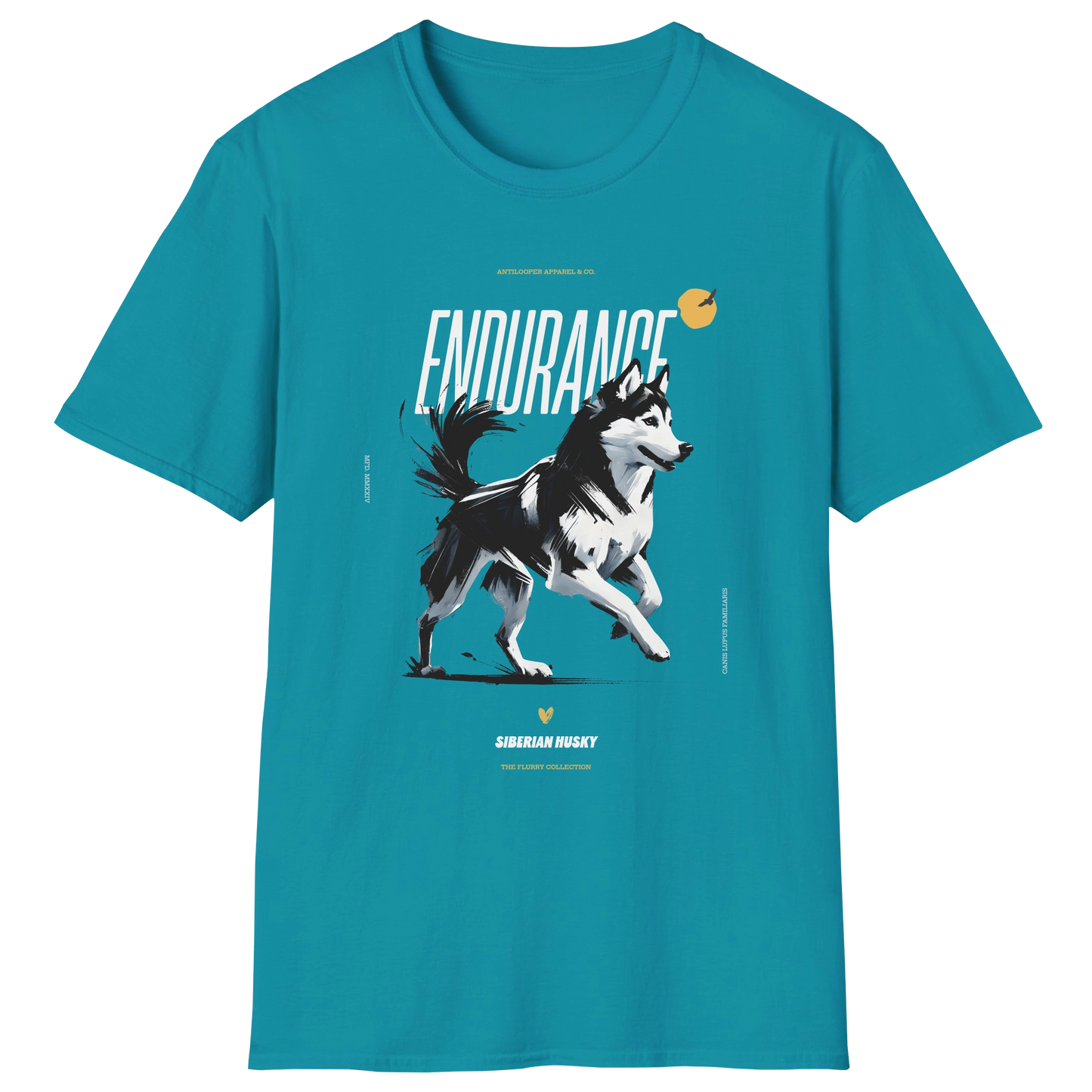flatlay-flurry-siberian_husky-t_shirt-tropical_blue