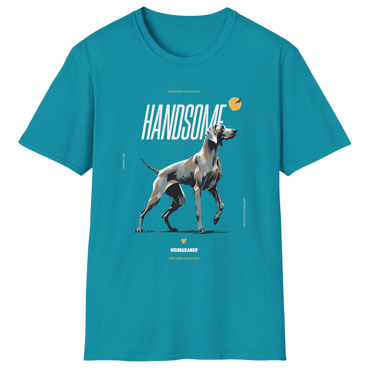 flatlay-flurry-weimaraner-t_shirt-tropical_blue