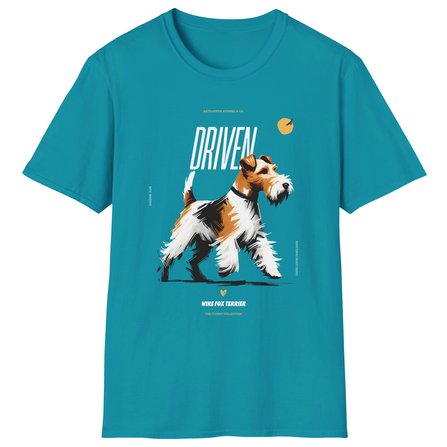 flatlay-flurry-wire_fox_terrier-t_shirt-tropical_blue