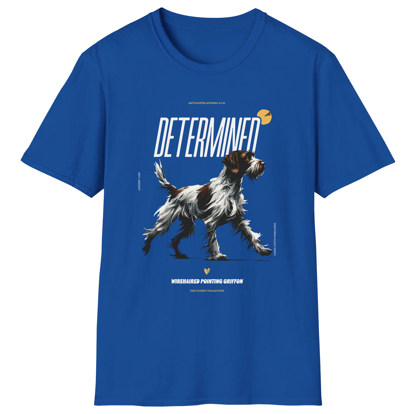 flatlay-flurry-wirehaired_pointing_griffon-t_shirt-royal