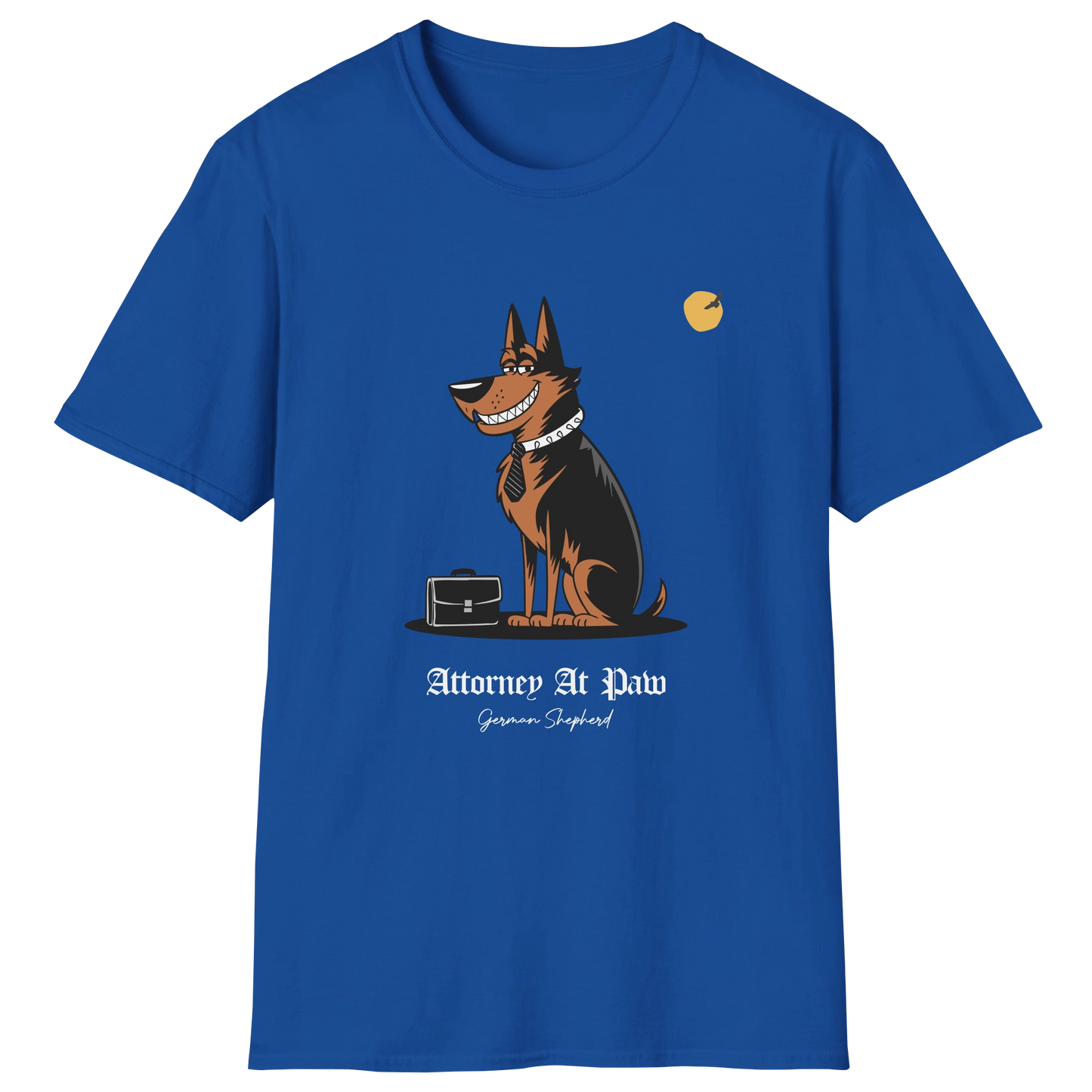 flatlay-german_shepherd-attorney_at_paw-t_shirt-royal