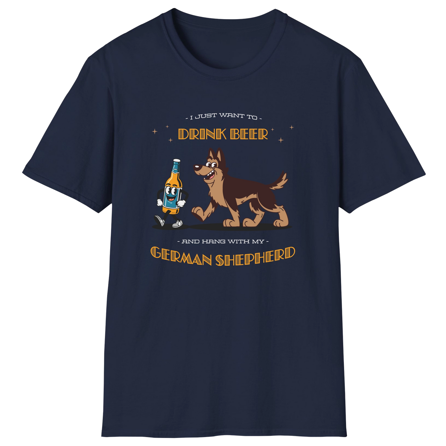 flatlay-german_shepherd-beer_lover-t_shirt-navy
