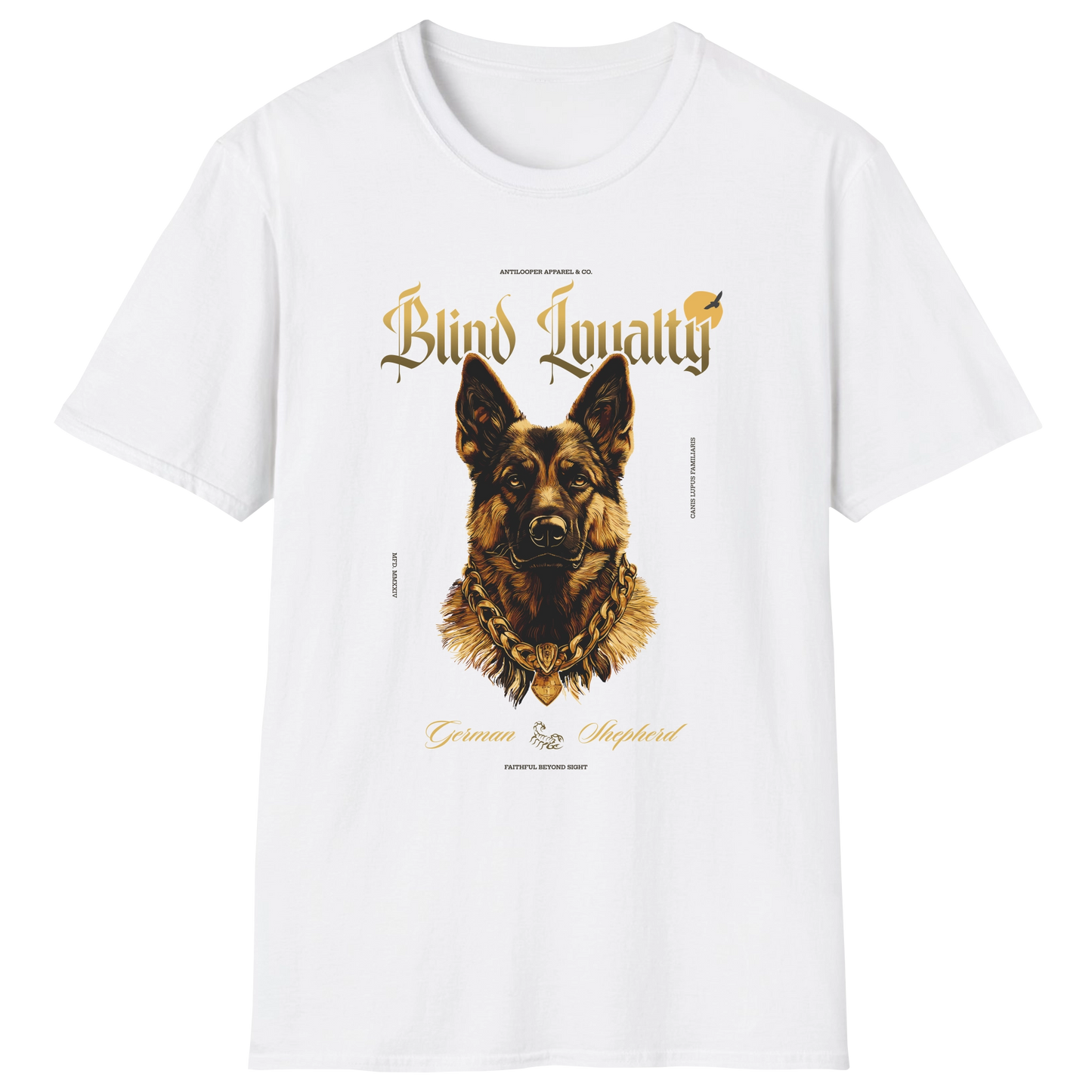 flatlay-german_shepherd-blind_loyalty-t_shirt-white