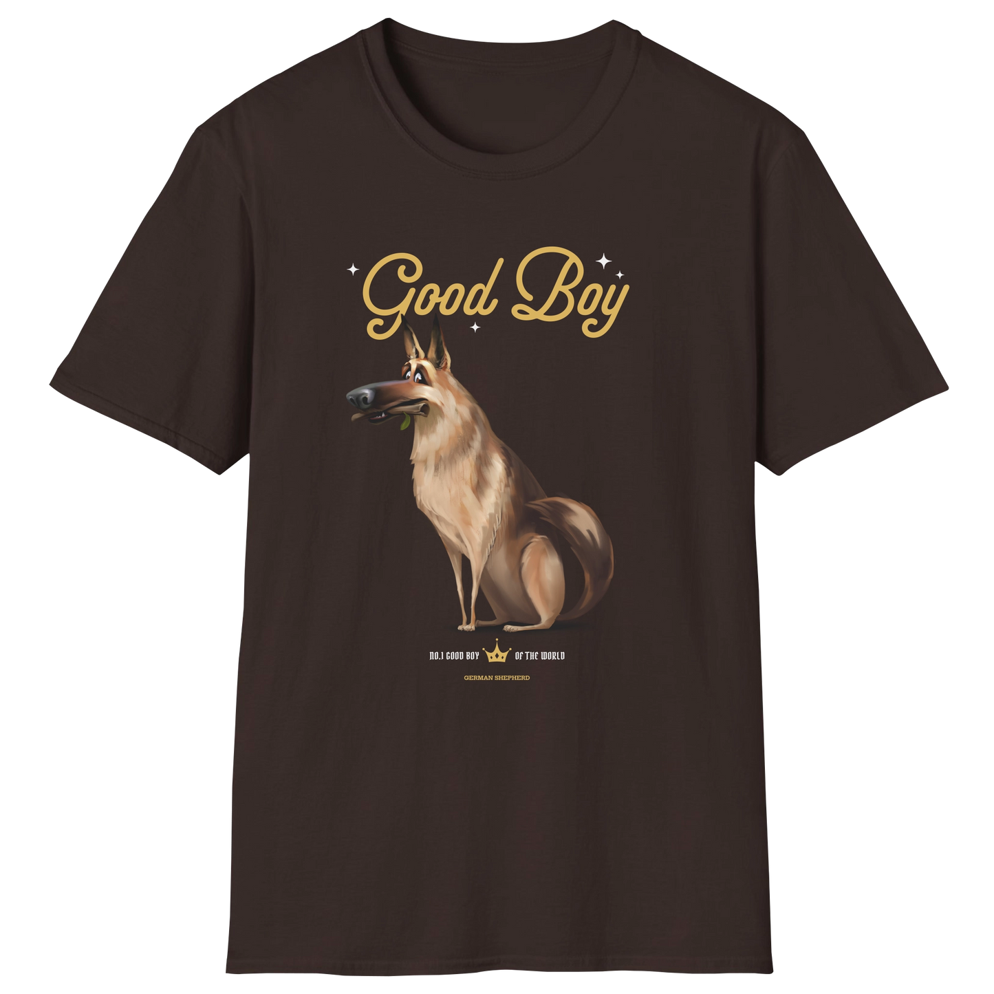 flatlay-german_shepherd-good_boy-t_shirt-dark_chocolate