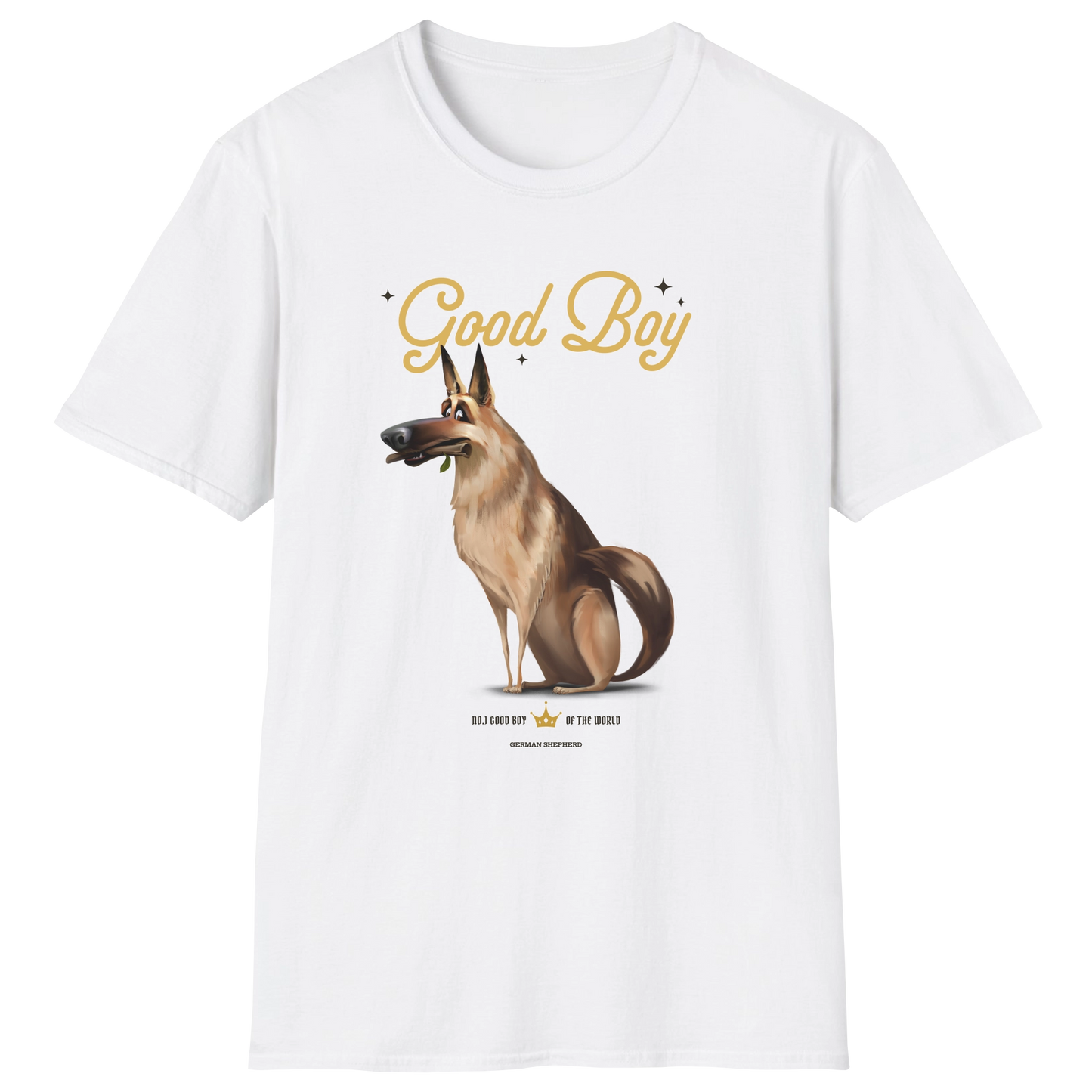 flatlay-german_shepherd-good_boy-t_shirt-white
