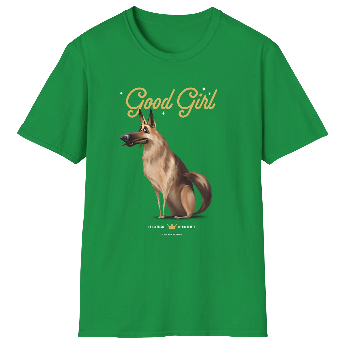 flatlay-german_shepherd-good_girl-t_shirt-irish_green