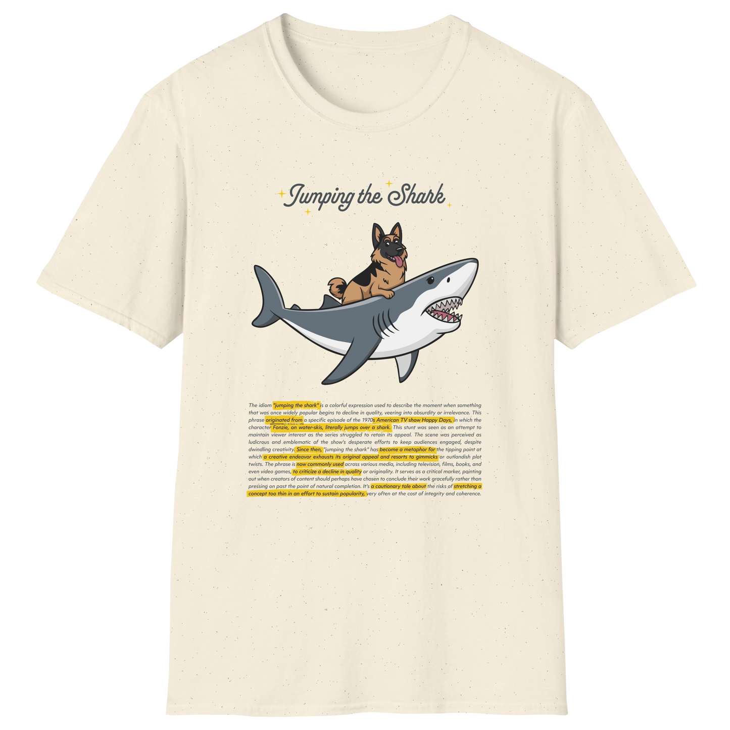 flatlay-german_shepherd-jumping_the_shark-t_shirt-natural