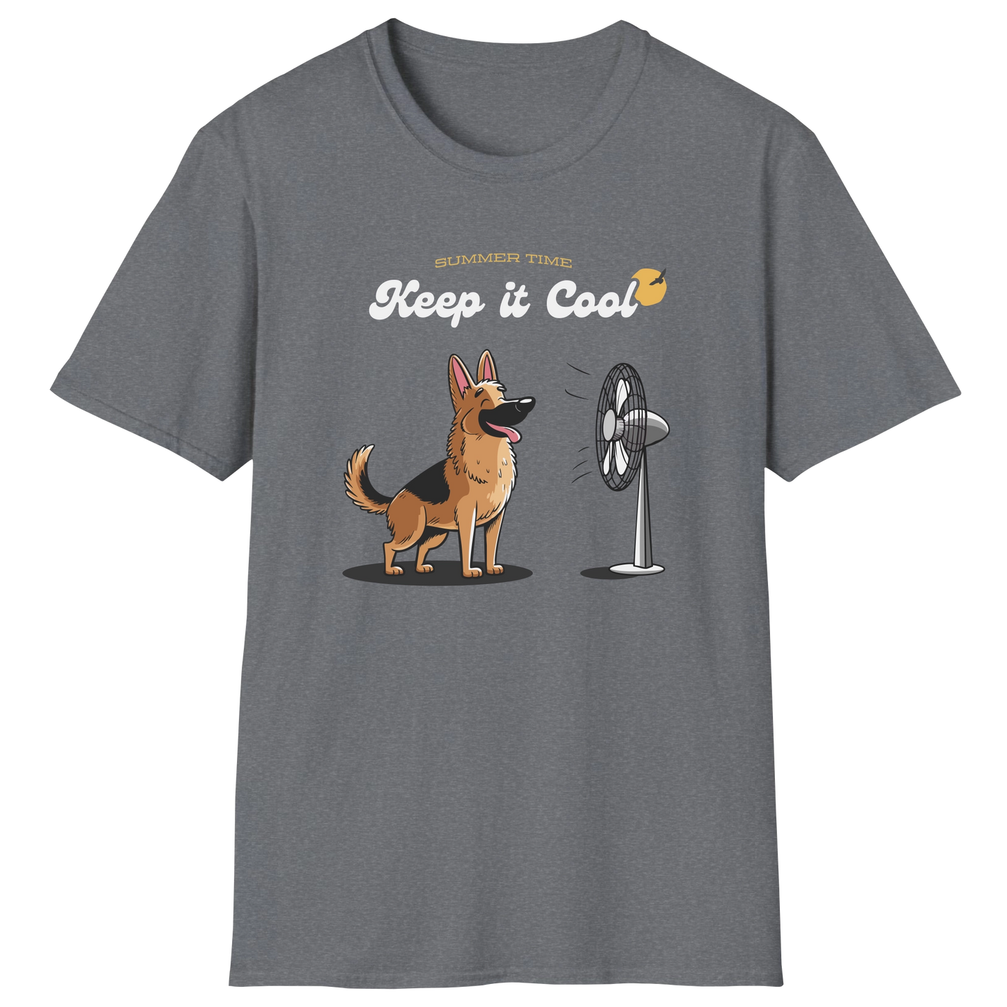 flatlay-german_shepherd-keep_it_cool-t_shirt-graphite_heather