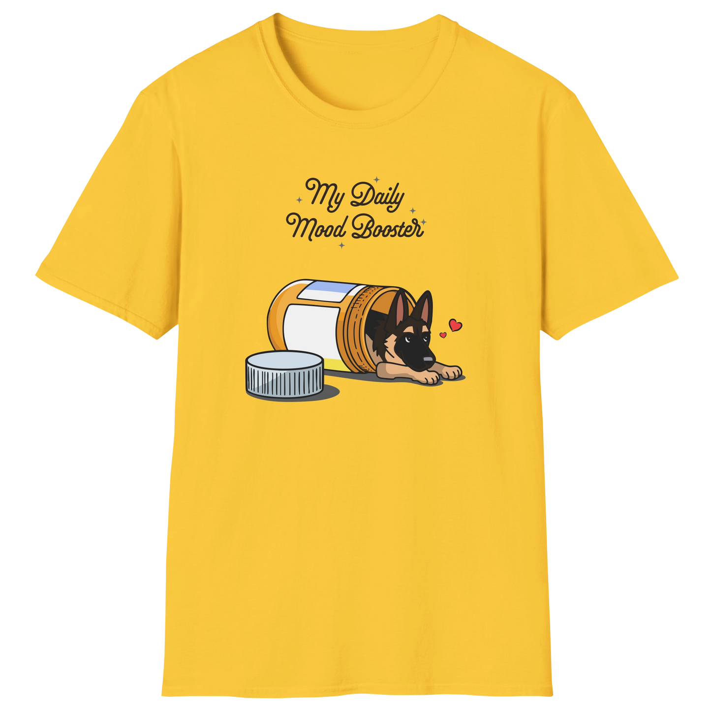 flatlay-german_shepherd-mood_booster-t_shirt-daisy